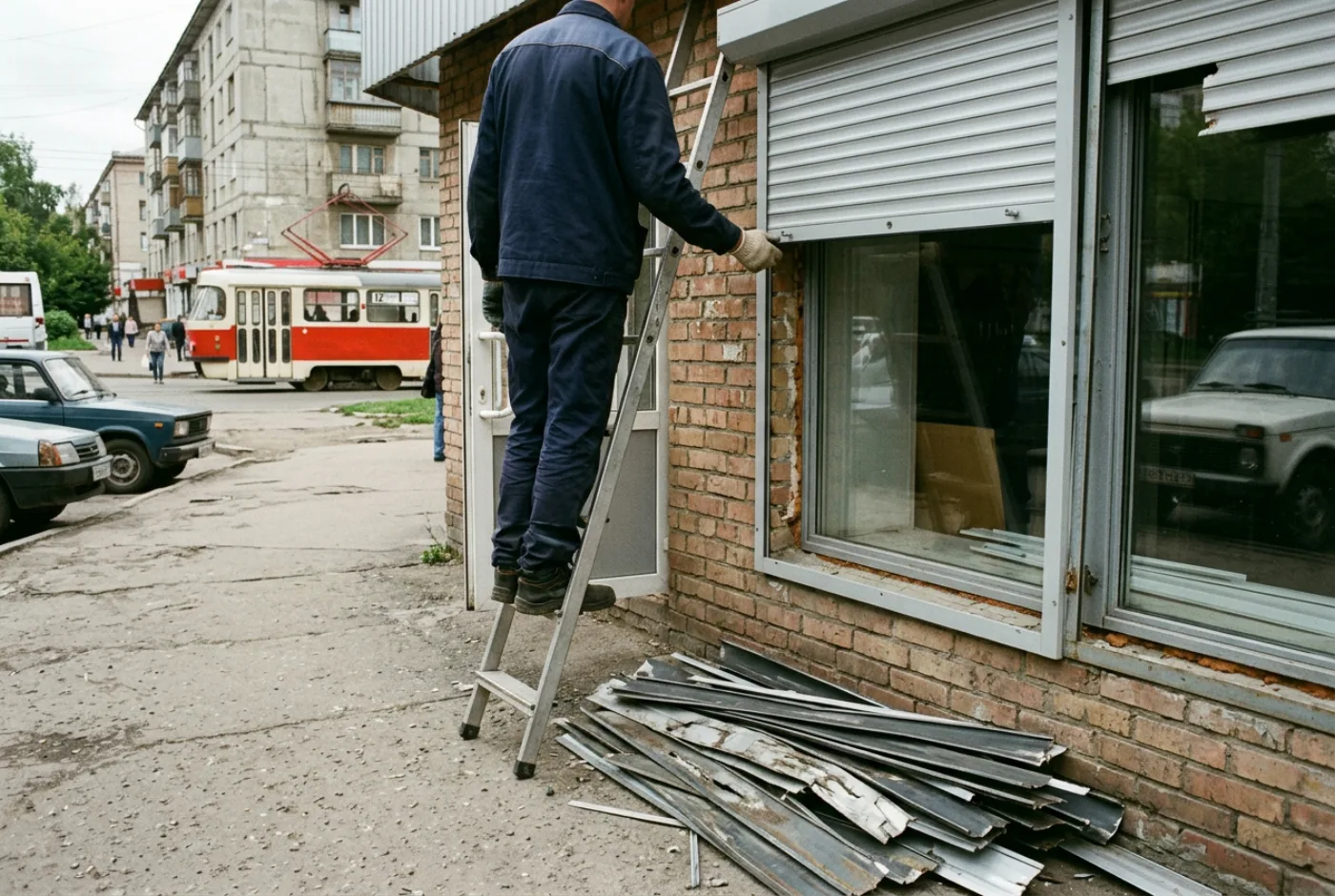Замена рольставней в Нижнекамске